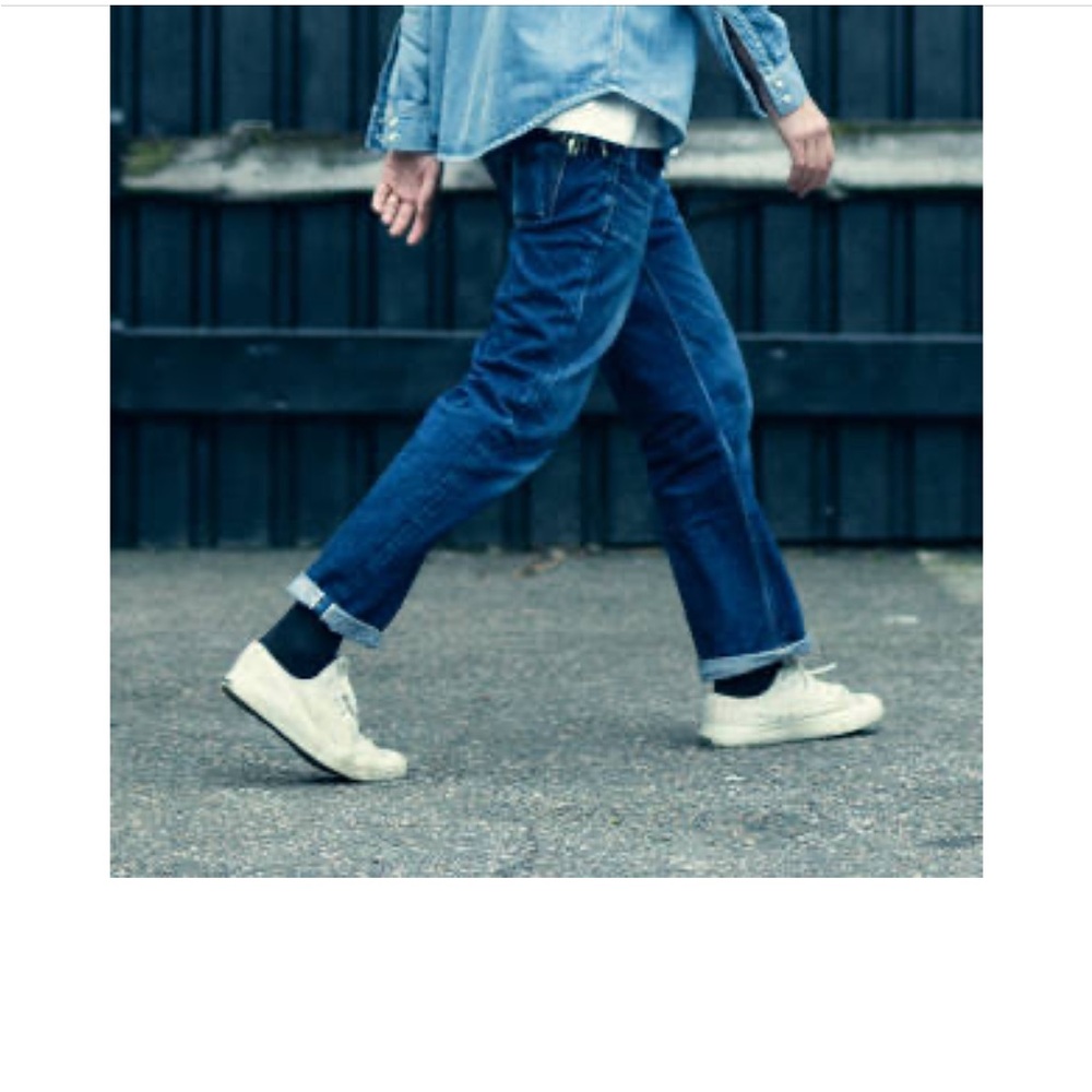 Nudie Grim Tim Dry Red Selvage Denim